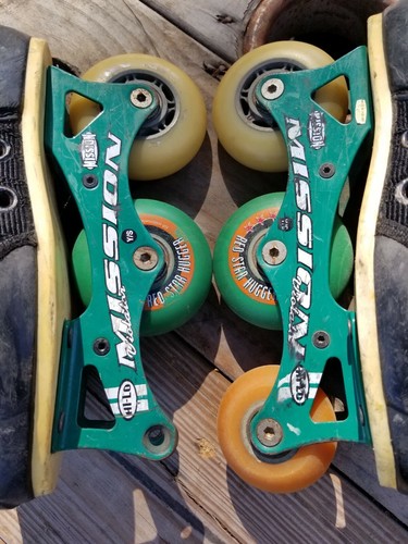 Mission xi Hockey Control Series Inline Roller Hockey Kids Size 1 -1 Wheel