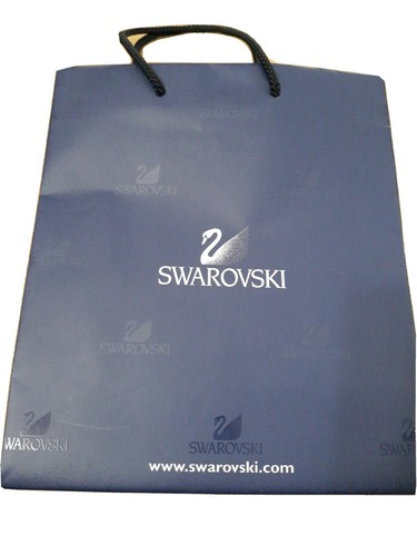 Swarovski Shopping Retail Bag approx 7x8x3 | eBay