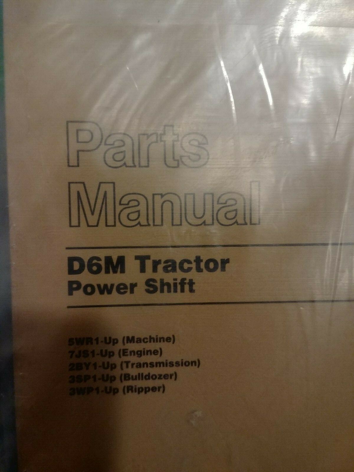 CAT Caterpillar D6M Tractor Dozer Crawler Parts Manual catalog book SEBP2623 OEM