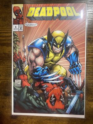 DEADPOOL #1 * NM+ * TODD NAUCK WOLVERINE AMAZING SPIDER-MAN 316 VARIANT 800 COA