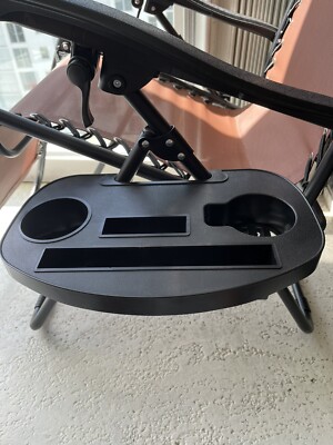 Zero Gravity Lounge Chair Cup Holder Clip On Side Tray Utility Beverage Can NEW