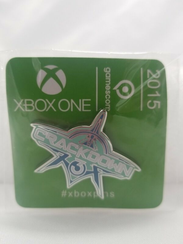 Xbox One Limited Edition Crackdown 3 promo Pin from Gamescom