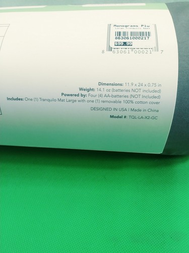 Tranquilo Soothing Mat (Large) *Product of the Year* for Newborns & Infants