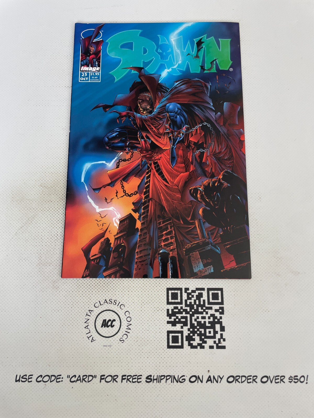 Spawn # 25 VF/NM Image Comic Book Todd McFarlane Silvestri 2