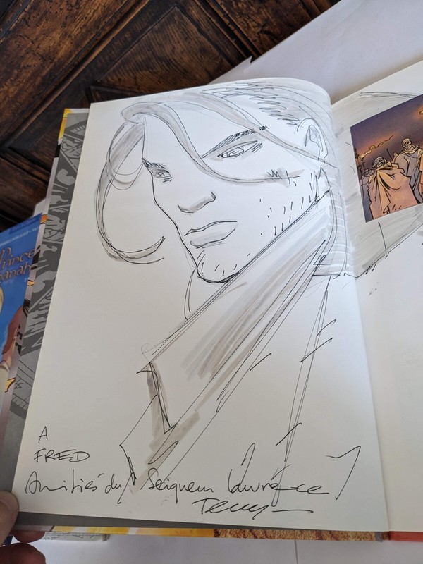 Dedicace Tehy Dans La Teigne L'Archange	Eo Tbe