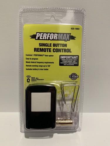 Performax 1-Button Garage Open Remote Compatible With Xtreme