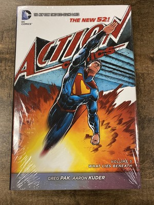 Dc Action Comics What Lies Beneath New 52 by Greg Pak (2014, Hardcover)