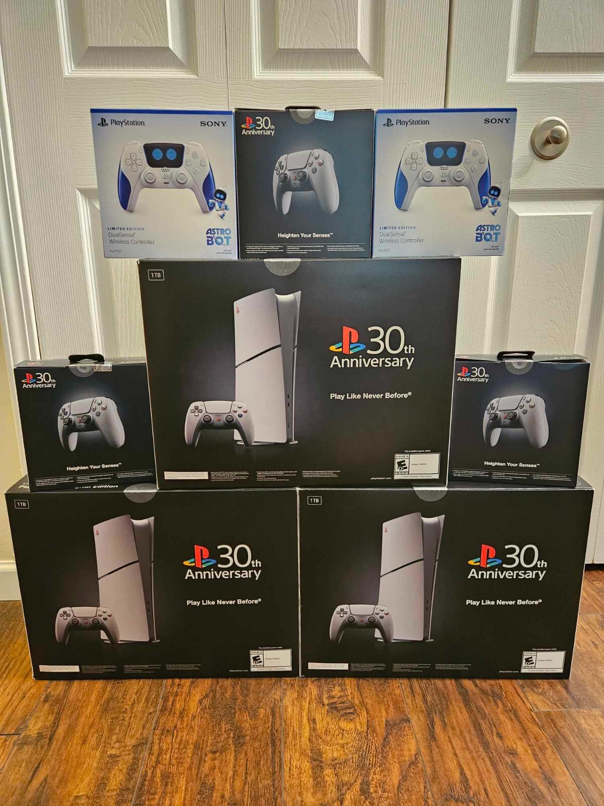 PlayStation 5 Limited Edition 30th Anniversary Consoles and PlayStation 5 Limited Edition 30th Anniversary Consoles and