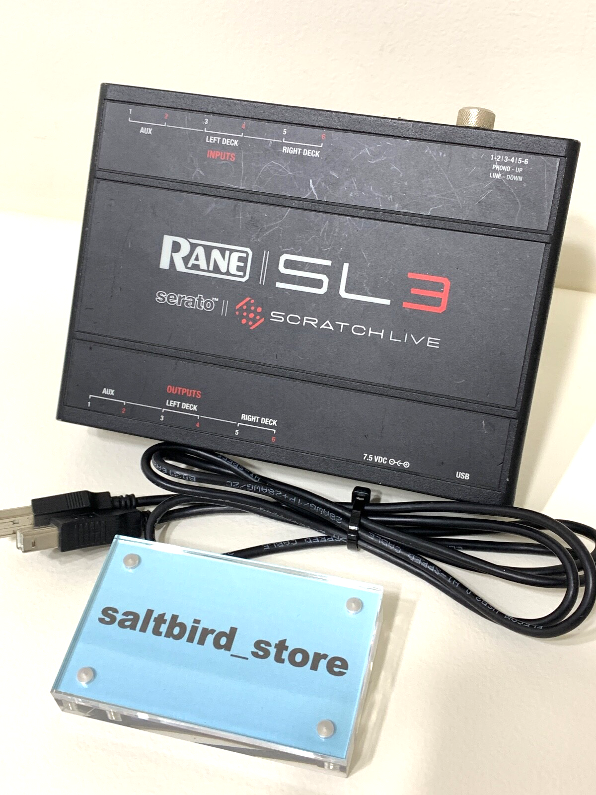 DJ機材 Rane serato SCRATCH LIVE SL3 rane_sl3_blue_sl3_interface_fo