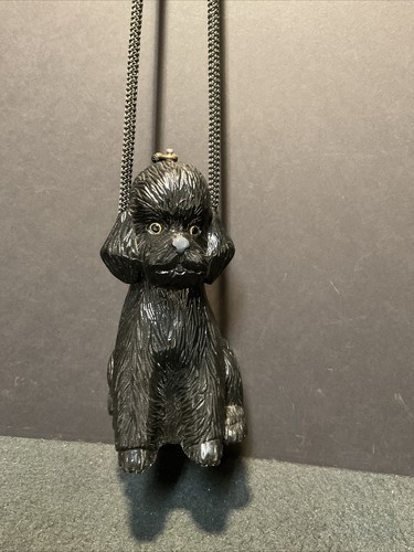 Vintage Timmy Woods Beverly Hills Black Poodle Purse Handbag