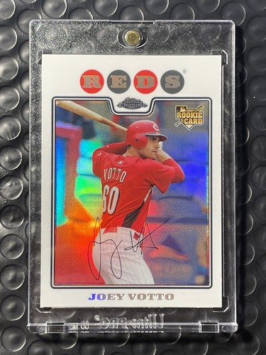 2008 Topps Chrome Refractor Joey Votto RC #196 Reds Rookie