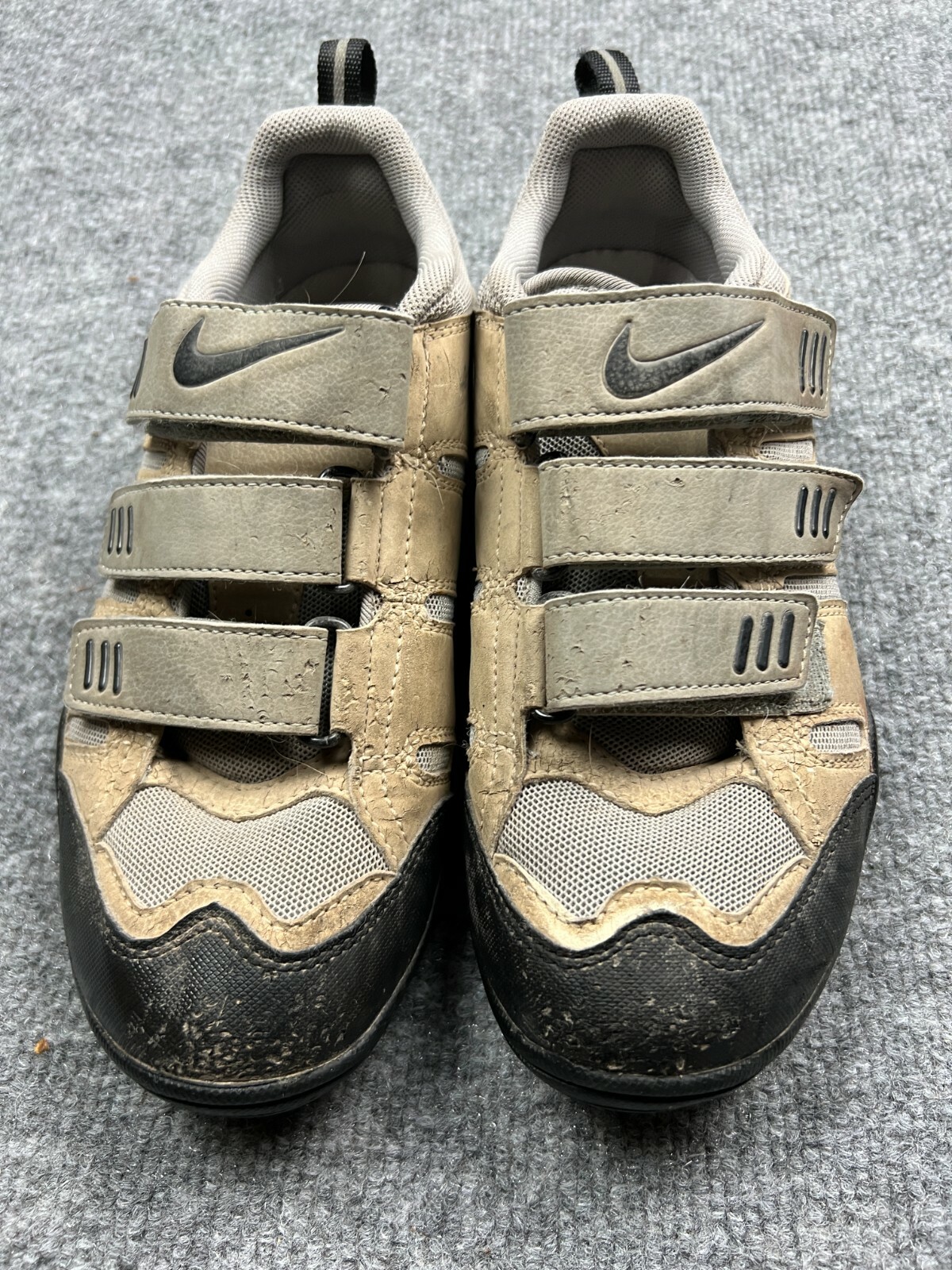 シューズ KATO Nike Kato 4 Cycling Spinning Shoes Men's US 7 Brown Leather 2 Bolt