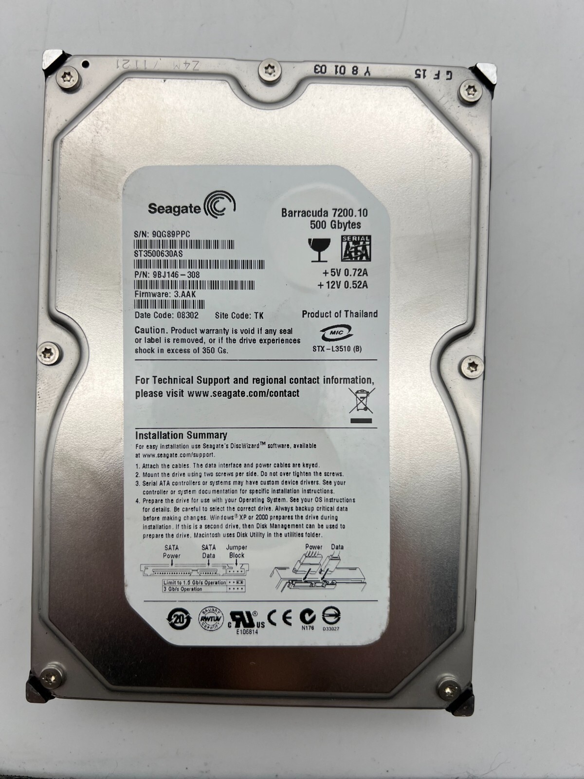 Seagate 7200.10 3.5 Seagate 7200.10 3.5