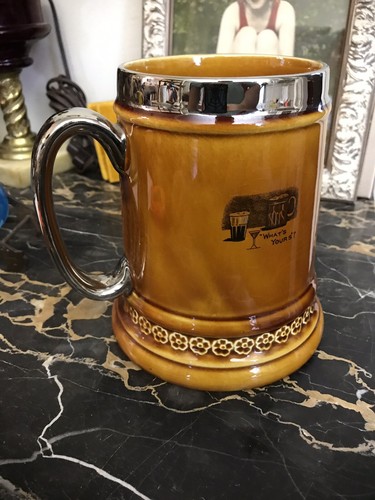 Lord Nelson Mug Beer Large Tankard England Pottery Silent Night Wife Rolling Pin