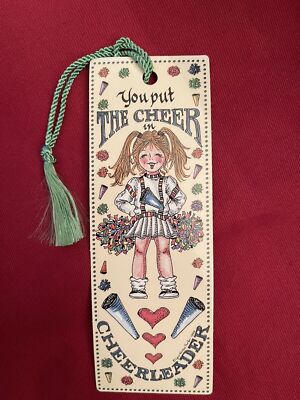 Monarch Creations ''Cheerleader'' Bookmark Illustration By Lynn Norton Parker
