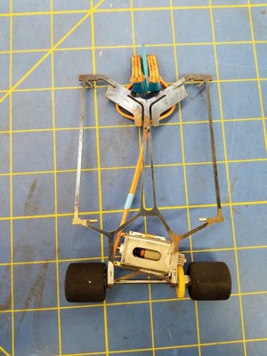 Mid America 300 Group F Wing Car w/ Phoenix Motor -- Yellow