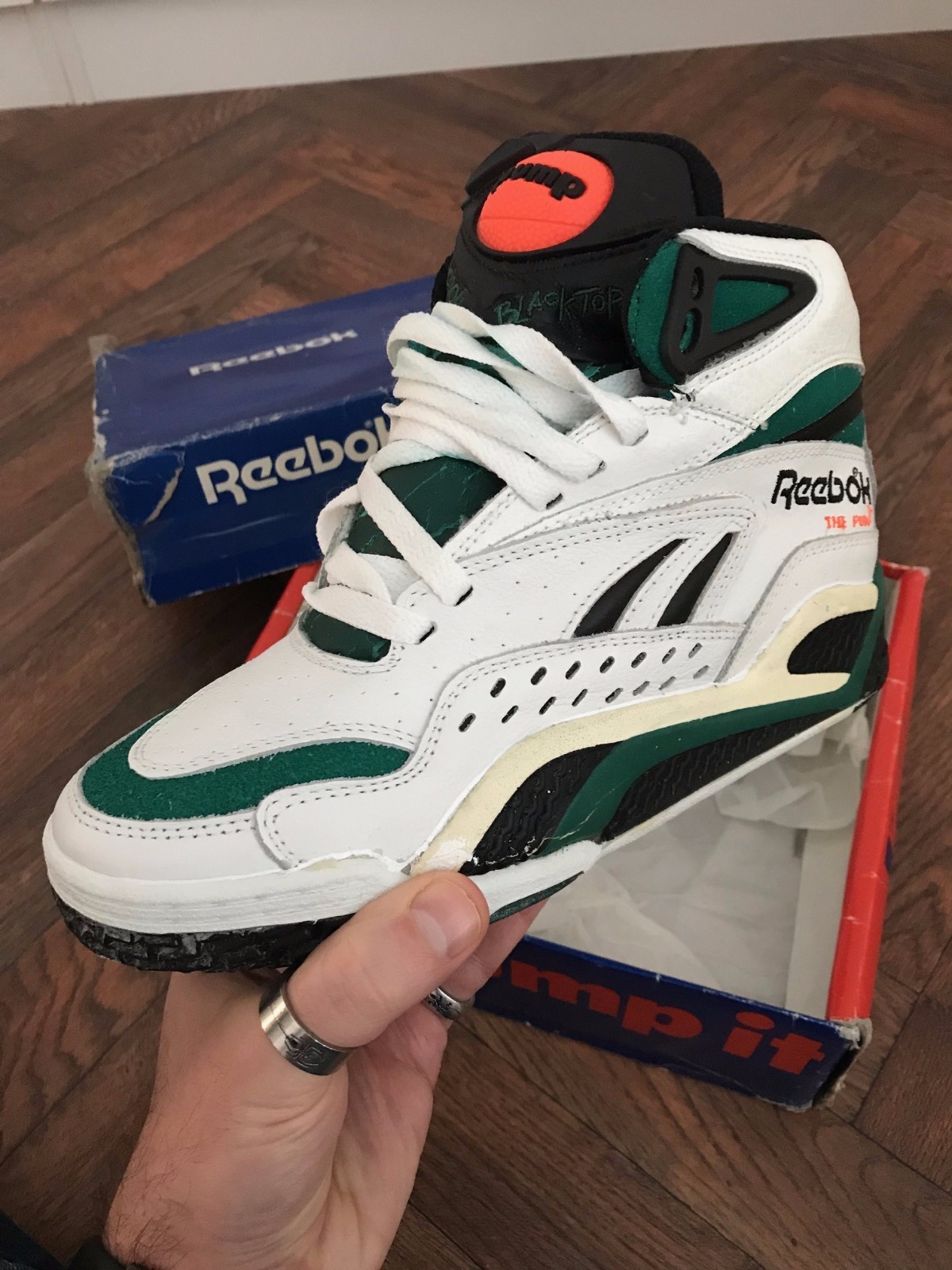 Купить Reebok Blacktop Pump Battleground 1991 BRINGBACK RARE заказать с  доставкой