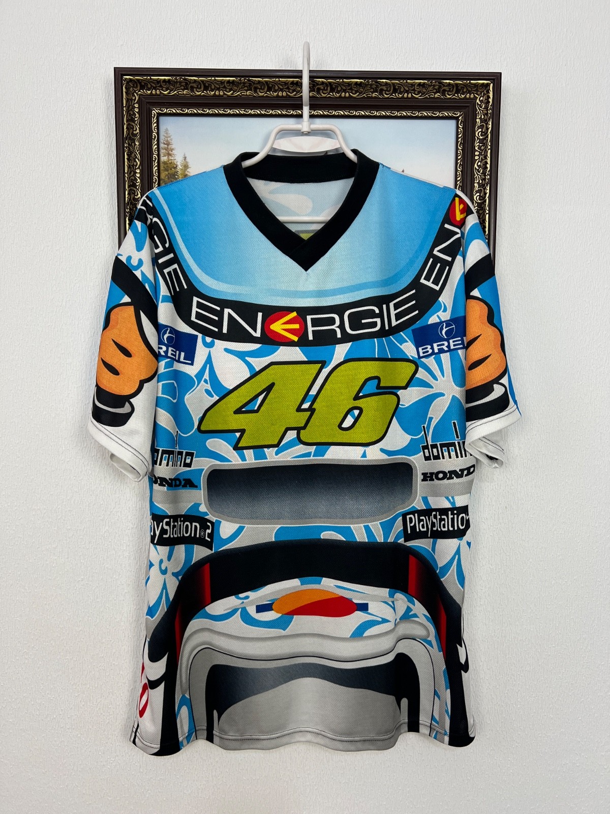 Valentino Rossi The Doctor Racing Motocross Bike #46 Jersey Shirt