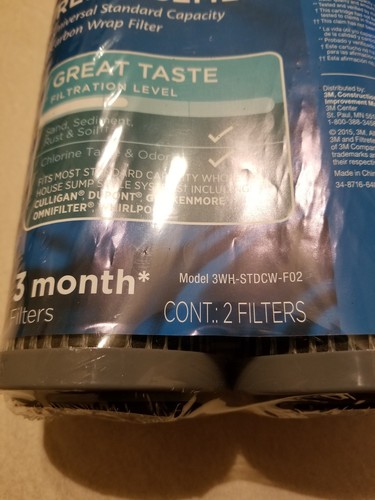 Filtrete Air Purifiers 3WH-STDCW-F02  Carbon Replacement FILTER FREE SHIPPING