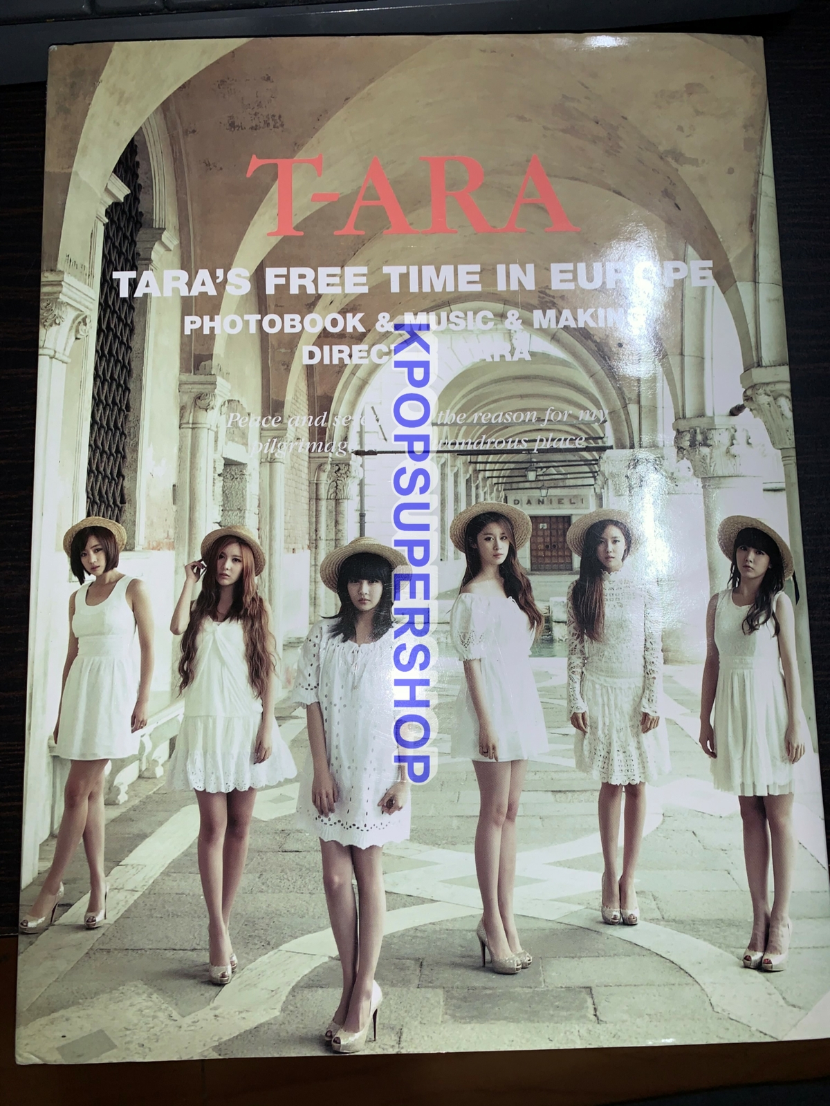 T-ARA'S Free Time in Europe Photobook 3 DVD Making DVD Great T-ARA