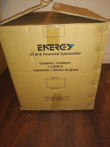 ENERGY ESW-8 POWERED SUBWOOFER