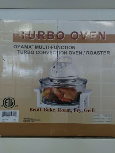 Oyama TRO-110C Turbo Convection Oven, 12 L, White