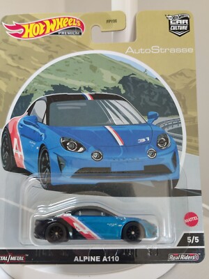 Hot Wheels PREMIUM ~ Alpine A110 ~ AutoStrasse - EURO - 2023 - 5/5 !MINT!