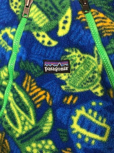 Baby PATAGONIA Bunting Snowsuit Size 12 Months Turtle Print