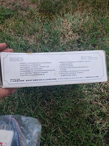 Vintage NEW Magnadyne M1950 Radio