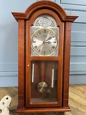 Acctim Wall Clock Westminster chime musical Fully Working Very Good Condition