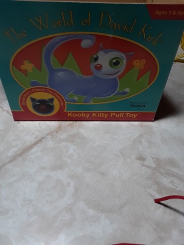 Kooky Kitty pull toy