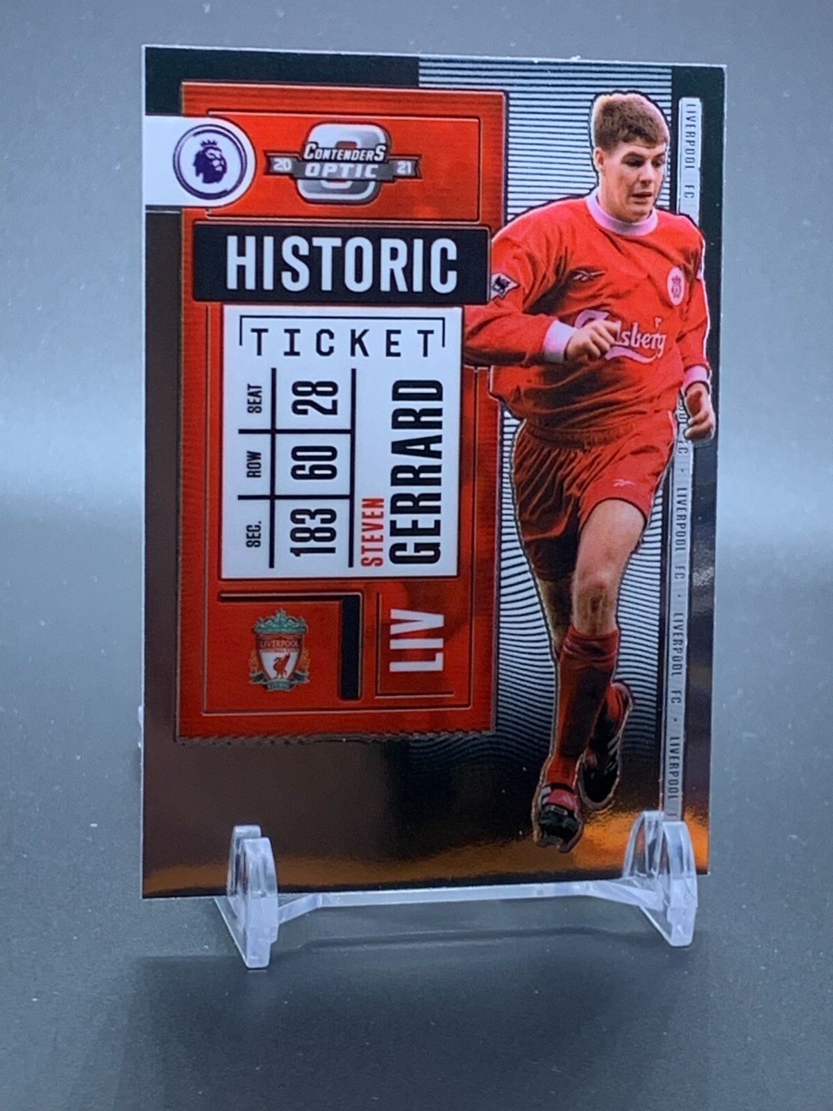 2020-21 Panini Chronicles Optic Historic Ticket #4 STEVEN