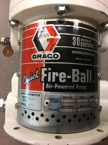 Graco Fireball Part No. 239877