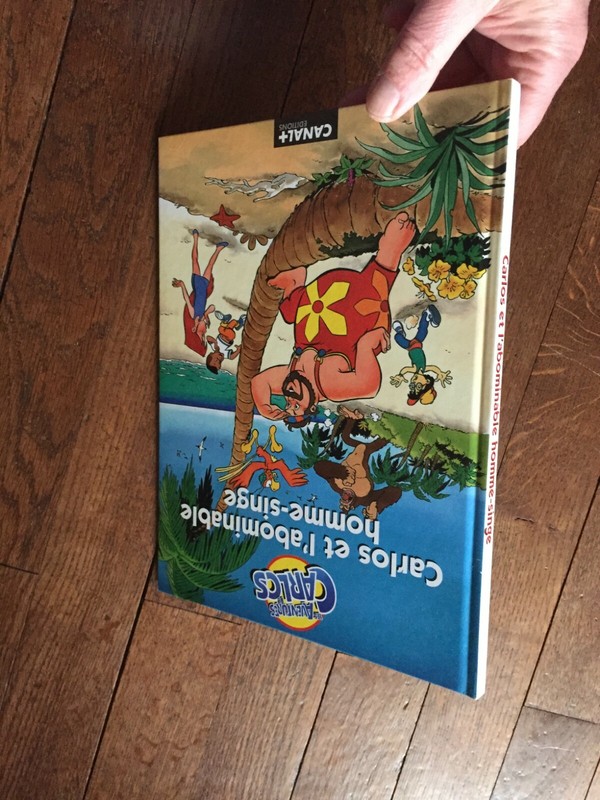 Album Bd Amouriq Carlos Et L Abominable Homme Singe Canal 1 Eo 1993