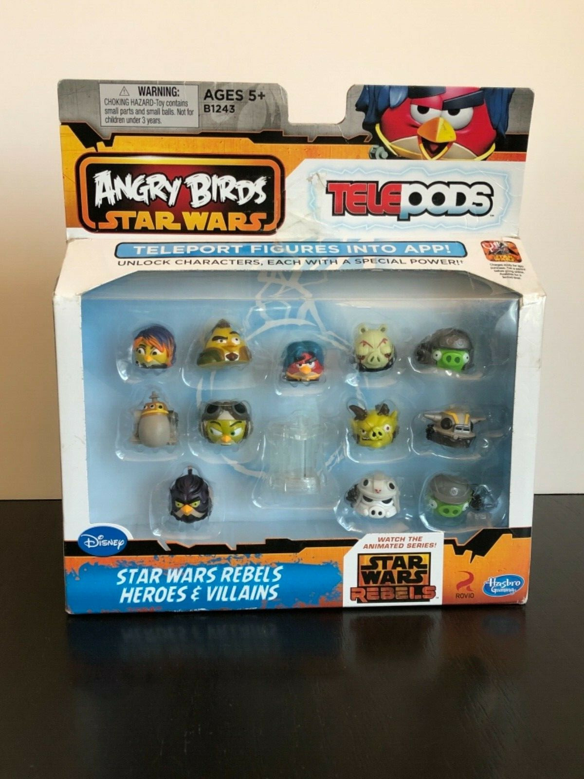 Angry Birds Telepods Star Wars Rebels Heroes & Villains Kanan Vizago Zeb Hera 630509270675 | eBay