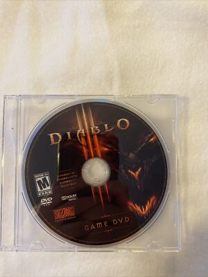Diablo Game 3 PC Game DVD Blizzard Entertainment Mature Windows MAC
