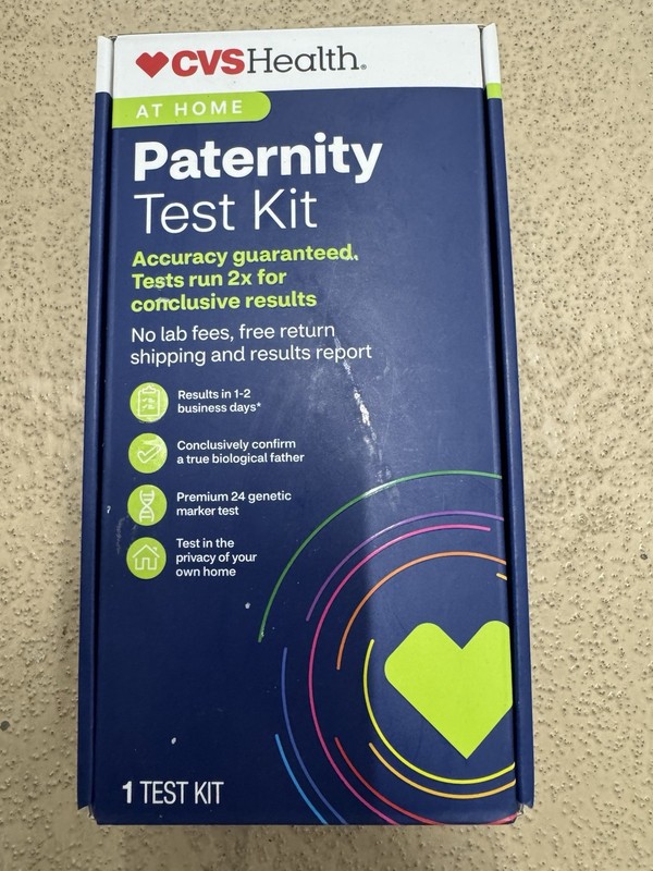 CVS Health At Home Paternity Test Kit – Fast, Accurate,