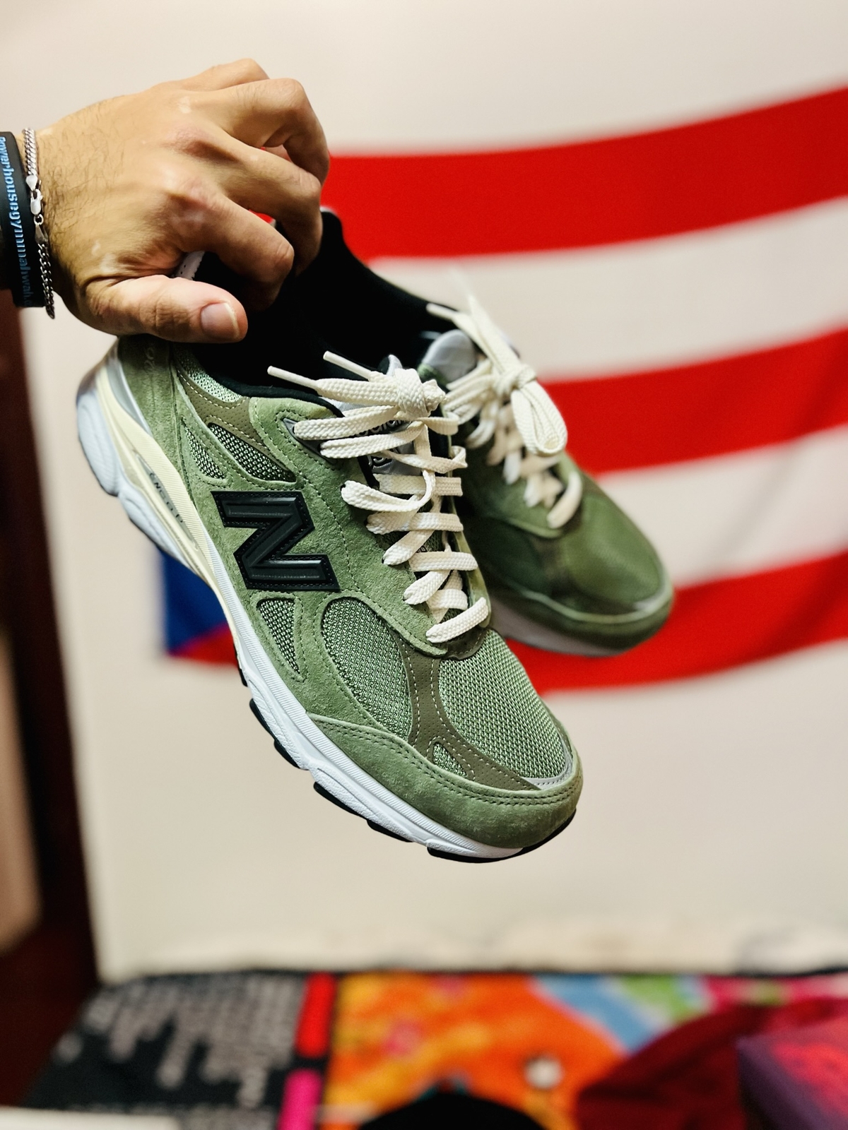 New Balance 990v3 JJJJound Olive Size 10.5 NEW M990JD3 Green New Balance 990v3 JJJJound Olive Size 10.5 NEW M990JD3 Green