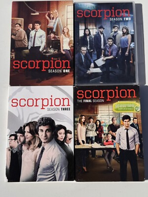 Scorpion: the Complete Series (DVD) Seasons 1-4