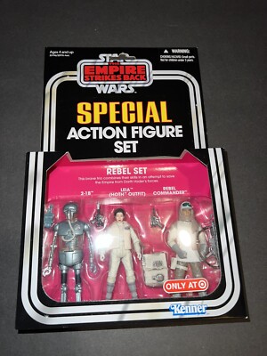2011 Only @ Target Star Wars Empire Strikes Back Special Action Figure Rebel Set
