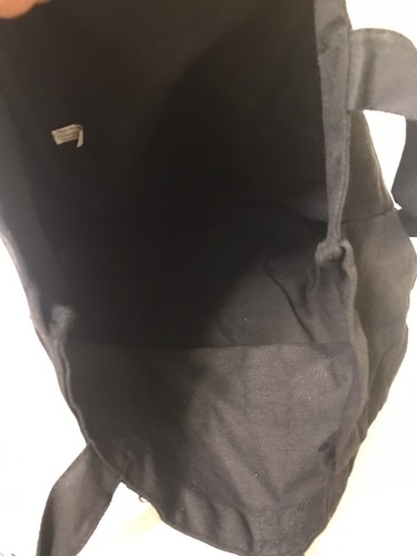 Vintage Reading Rainbow TV Show Black Canvas Tote Bag Promo Promotional