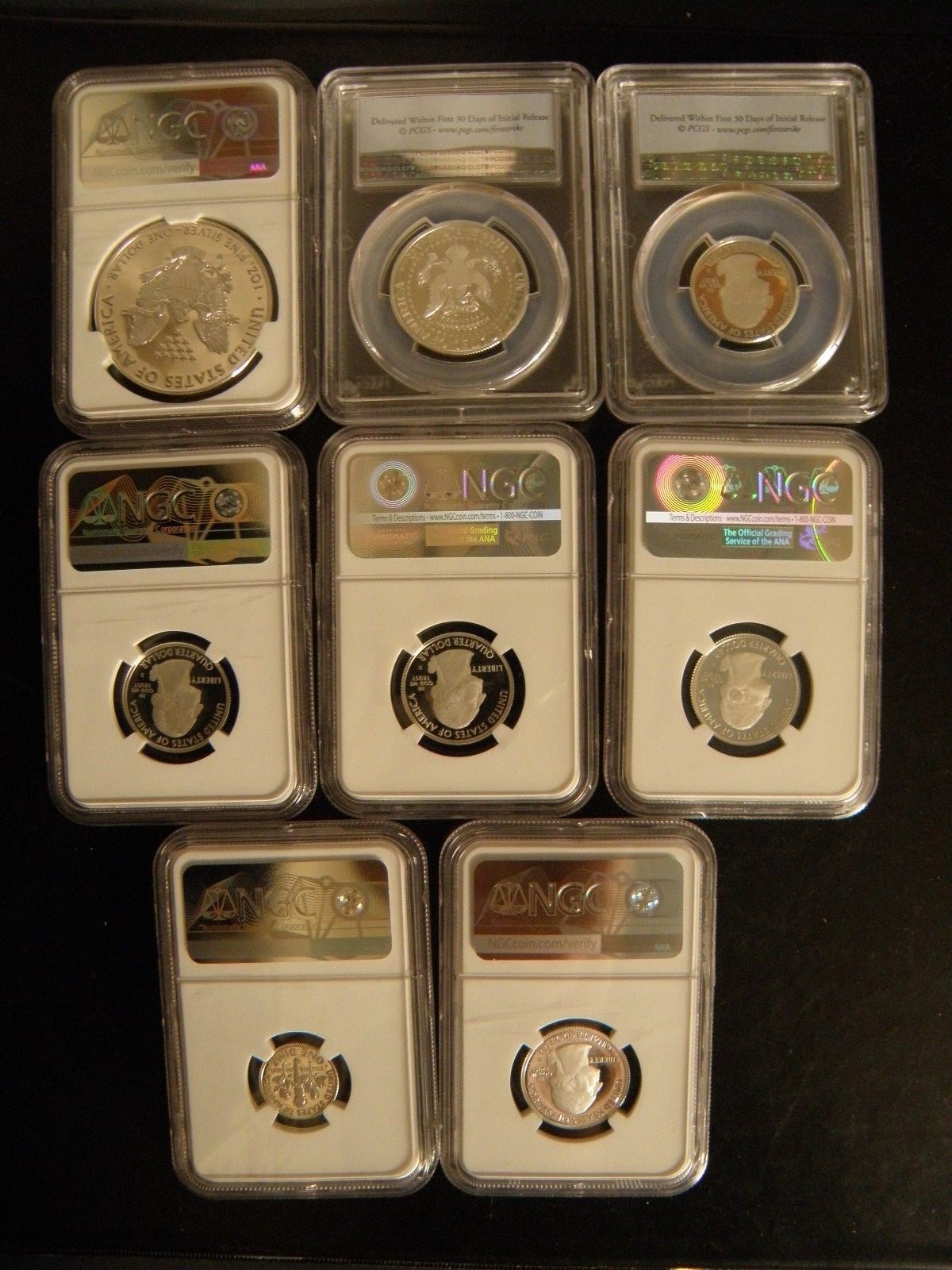 2016 LIMITED EDITION PROOF SET W/OGP  MIXED PCGS & NGC ALL PR70  SEE PICS / LIST
