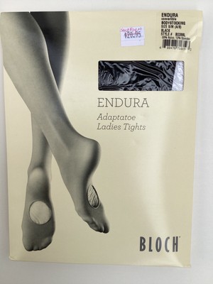 Bodytight Bloch Endura Convertible B0398L- Black - NEW