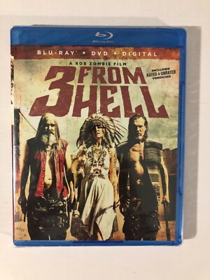3 From Hell - A Rob Zombie Film (Blu-ray, 2019)