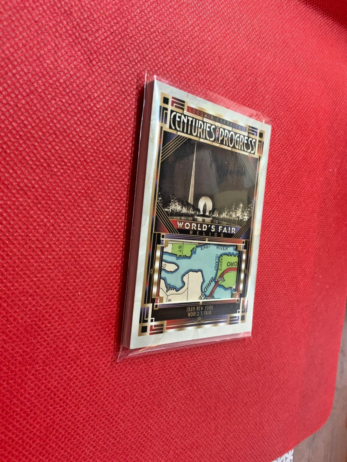 【ma】BrightWin① 2021 Goodwin Champions Centuries Progress Relic NEW YORK 1939 WF-8