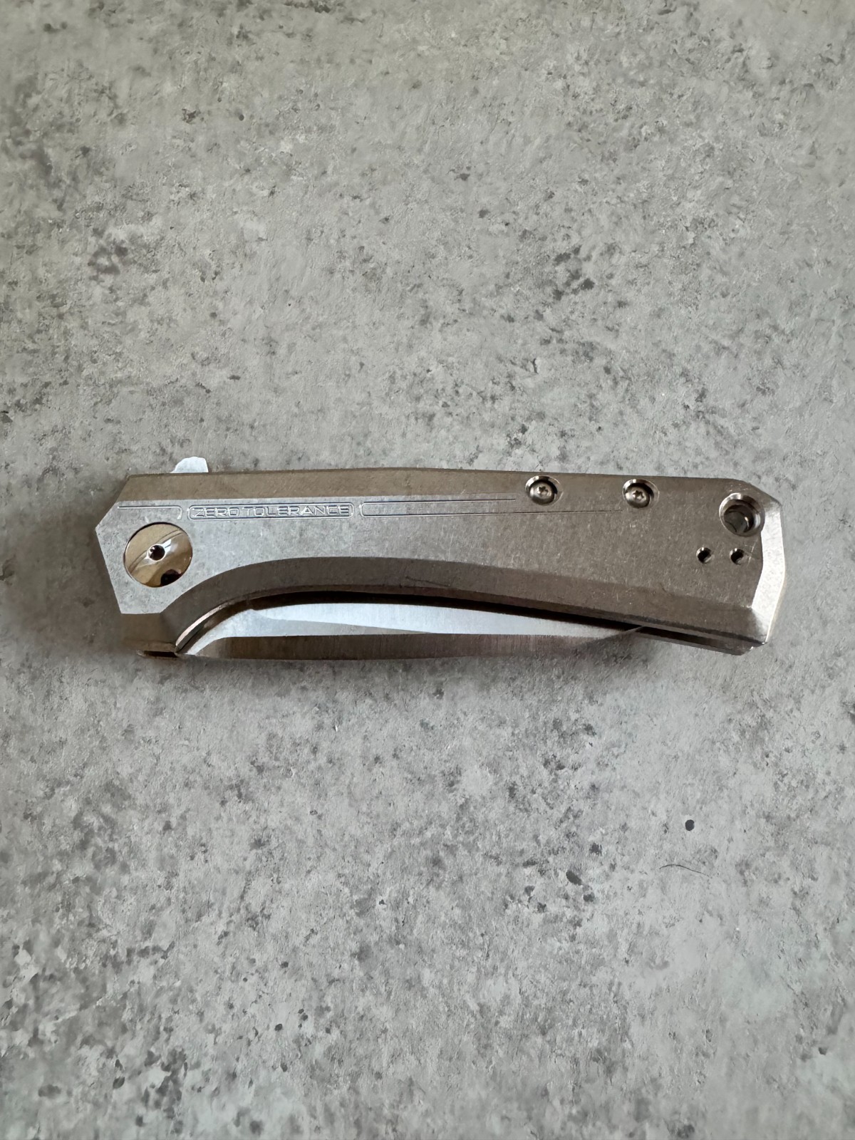 ソウ様no.0474 0479 0480 0481 0499 0503 0505 ZT 0808 Zero Tolerance Rexford Titanium S35VN Folding Knife