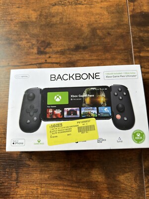 Backbone One BB02BXW Lightning Mobile Gaming Controller iPhone Black - Very Good
