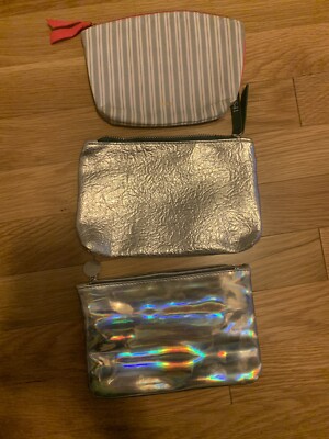 Ipsy Glam Bag Silver Set!