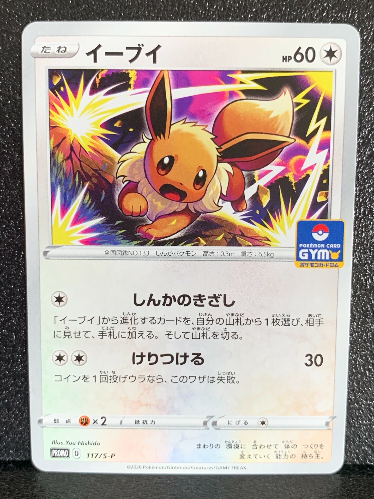 Eevee 117/S-P Gym Promo Pokemon Card Japanese Rare Japan