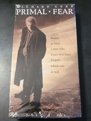 Primal Fear (VHS, 1996) NEW!!! *BUY 2 GET 1 FREE